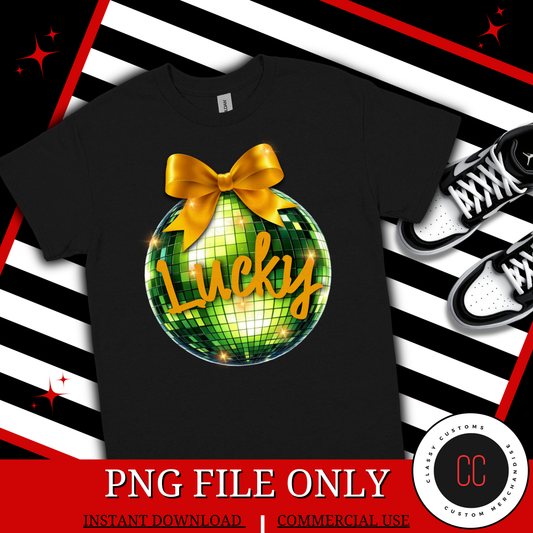 Disco Lucky Vibes PNG