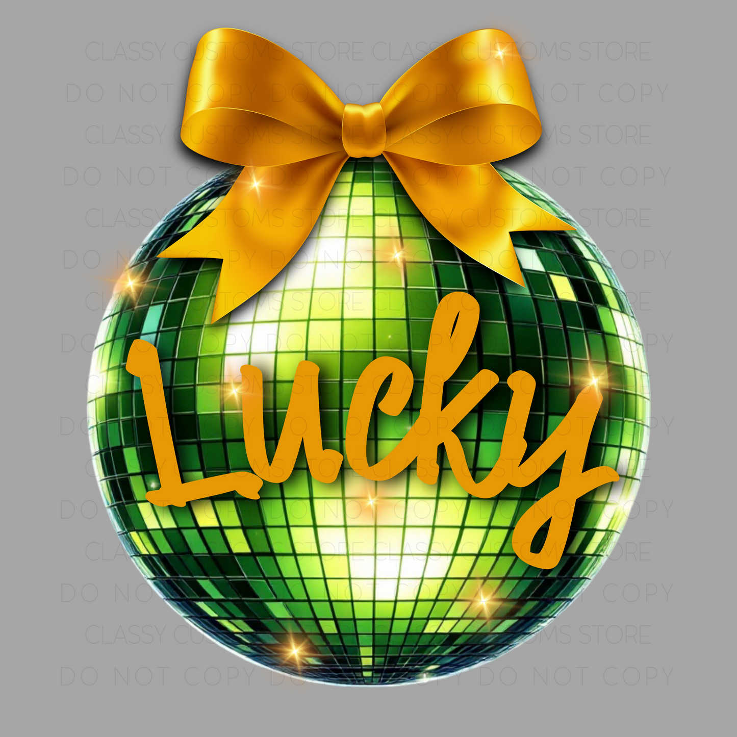 Disco Lucky Vibes PNG