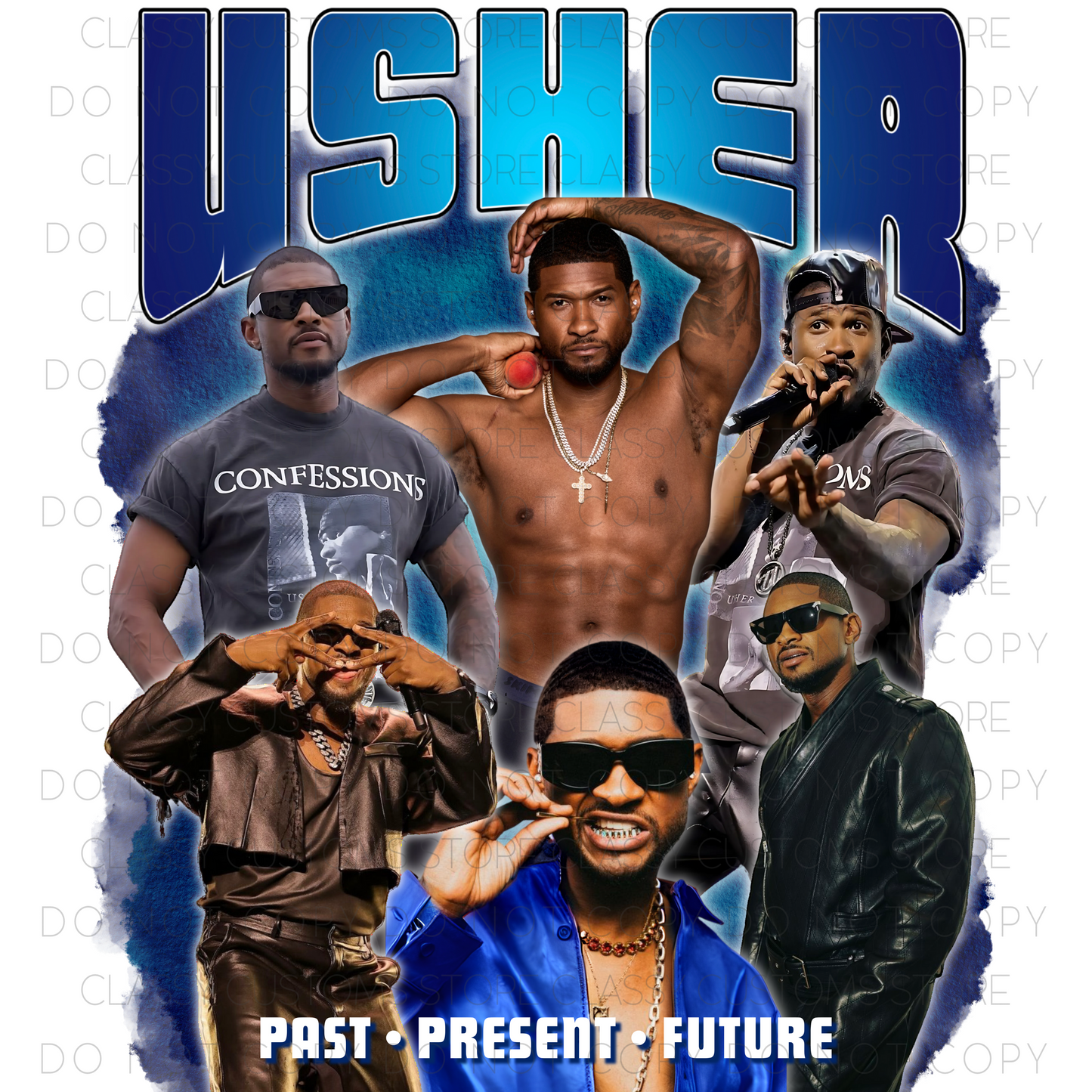 Usher Past Present Future PNG