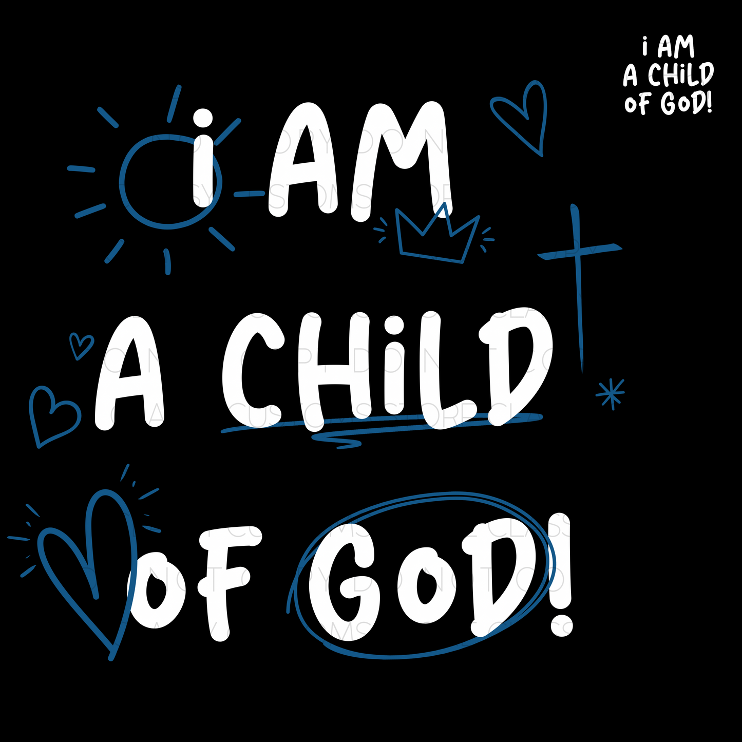 Two-I Am A Child Of God PNG