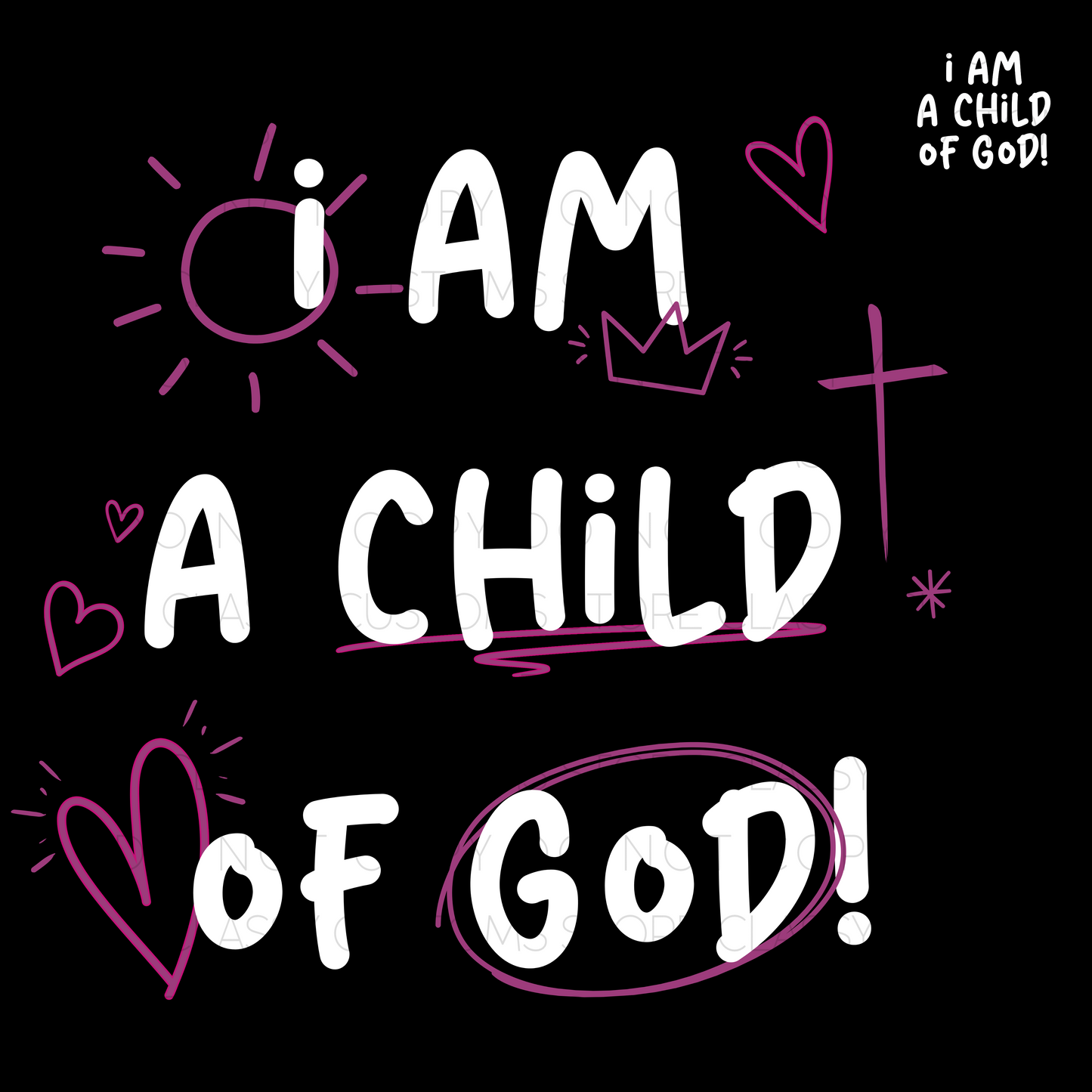 Two-I Am A Child Of God PNG
