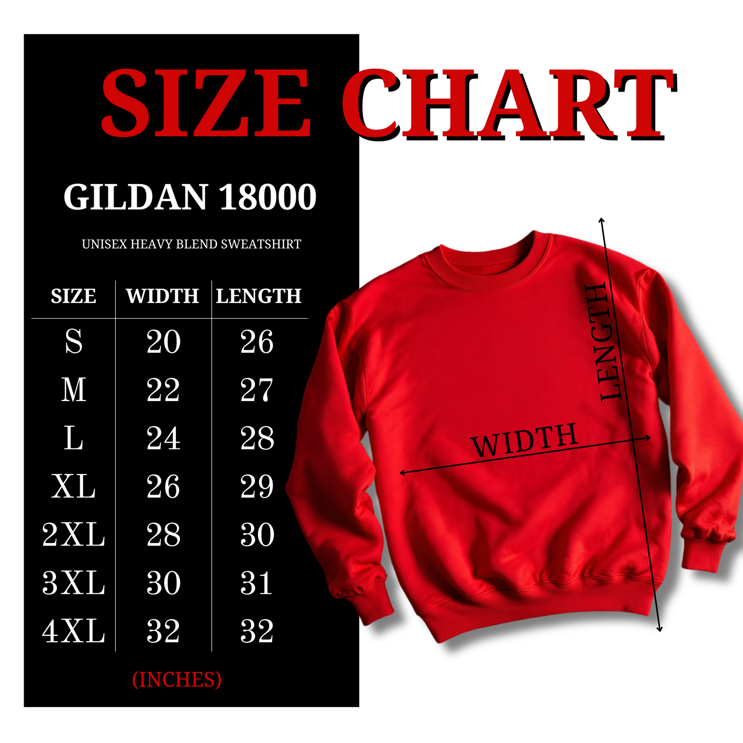 Custom Adult Crewneck Sweatshirt