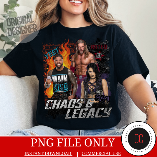 Chaos & Legacy WWE Inspired Digital