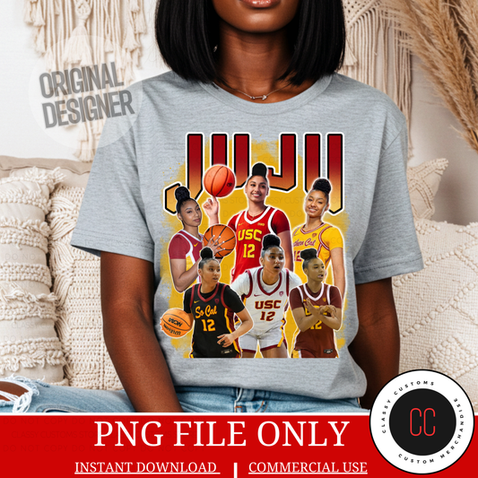 JuJu Watkins Graphic PNG