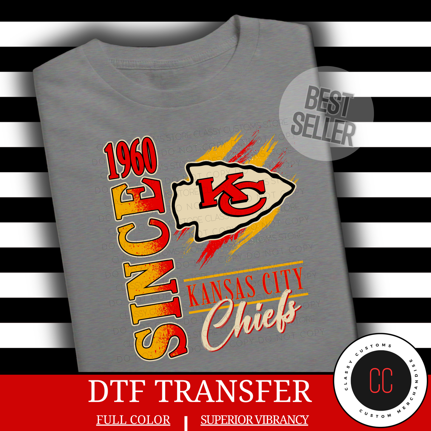 Retro KC Football Transfer