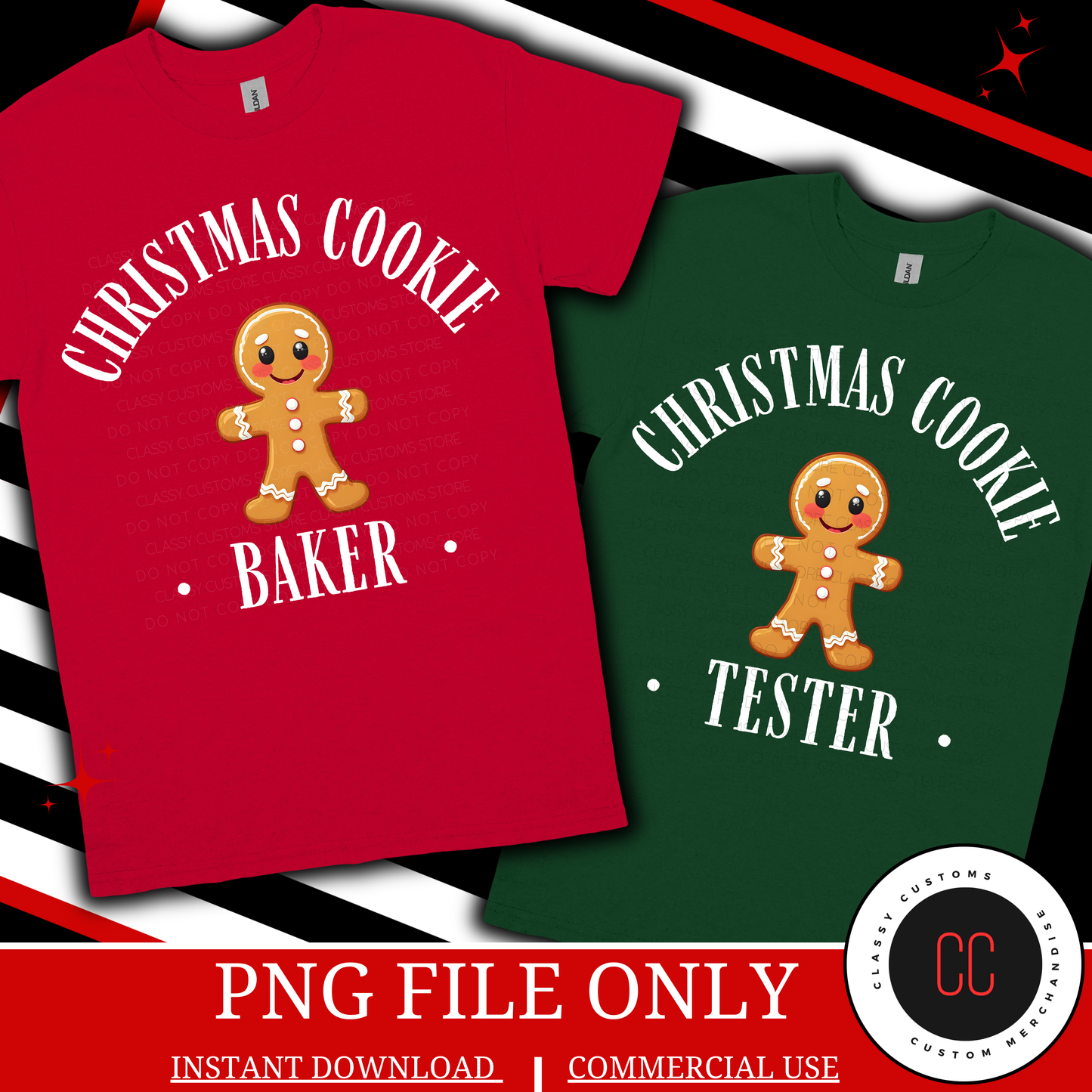 Christmas Cookie Baker & Tester 2- Png
