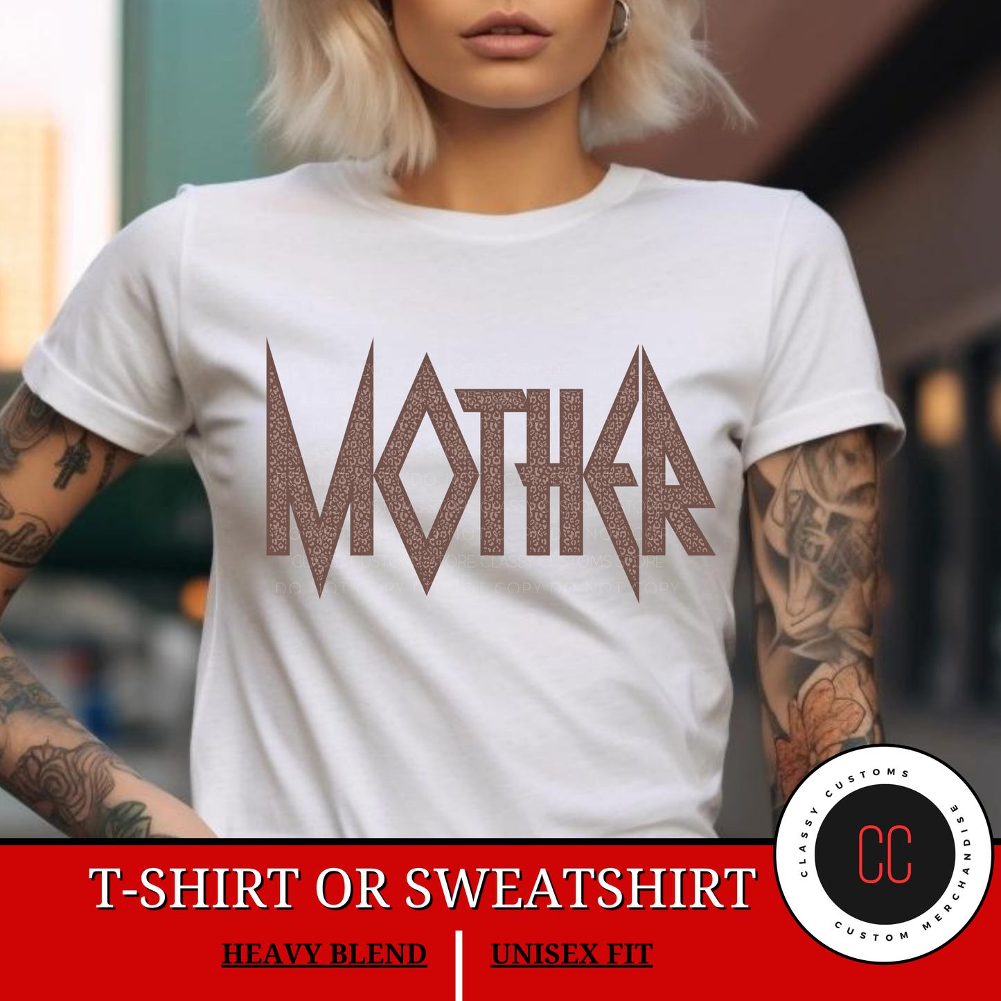 Cheetah Mother Tee