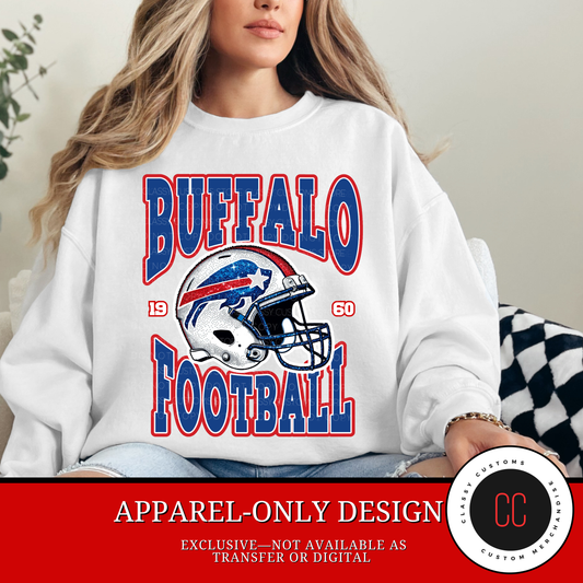 Faux Glitter Buffalo Graphic