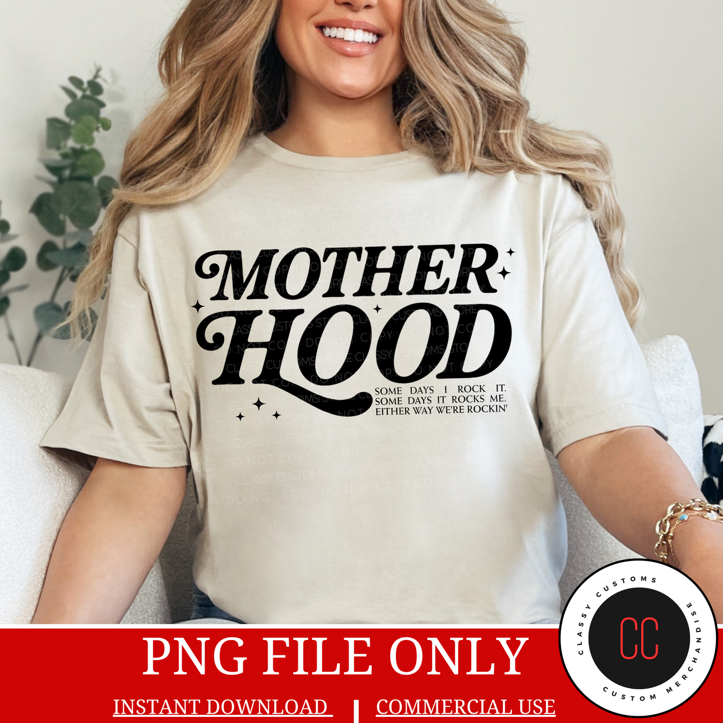 Motherhood-We Rockin PNG
