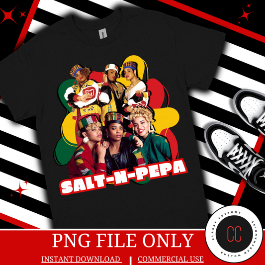 Salt and Pepper Throwback PNG