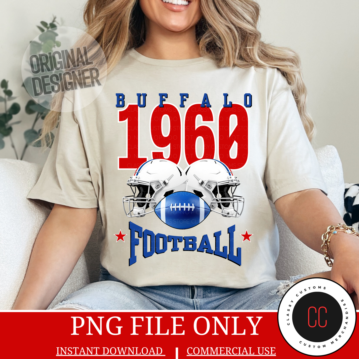 Buffalo Football 1960 PNG
