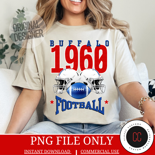 Buffalo Football 1960 PNG