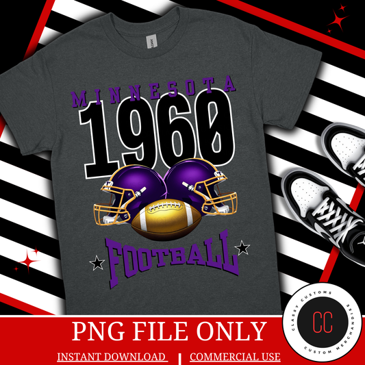 Minnesota Football 1960 PNG