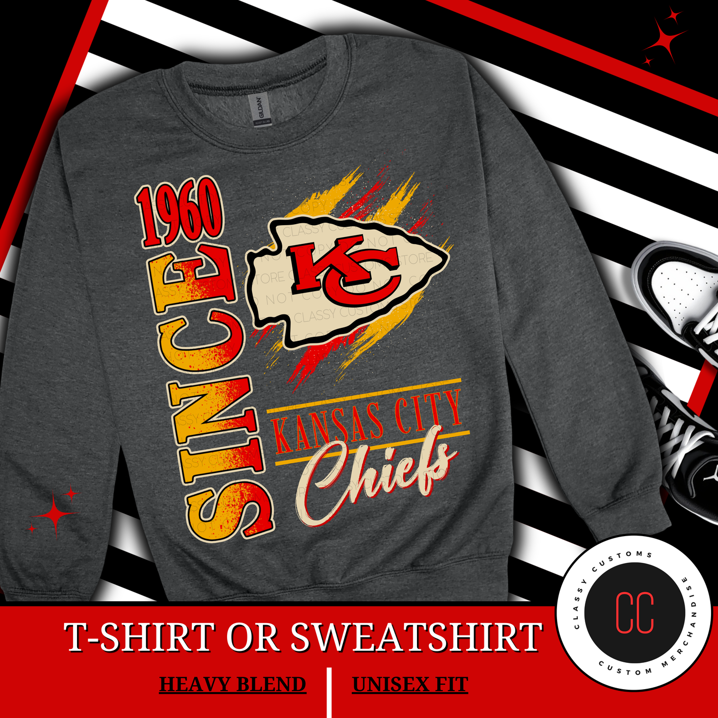 Retro Style KC Graphic