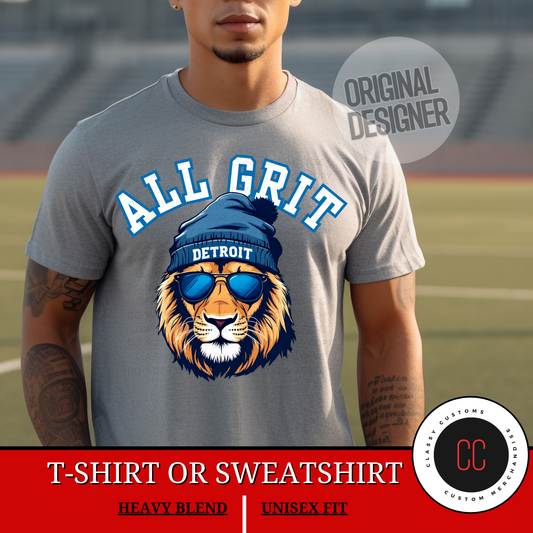 All Grit Lions Graphic
