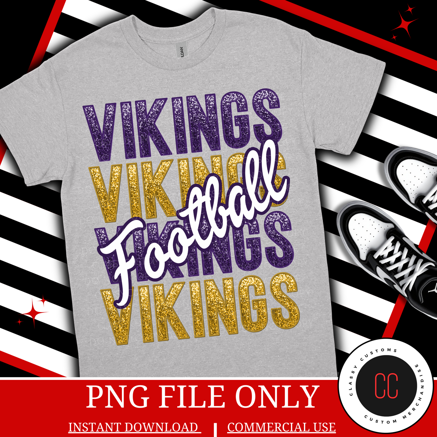Vikings Football Repeat Png