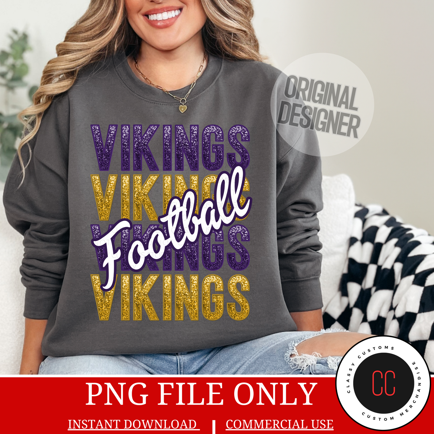 Vikings Football Repeat Png